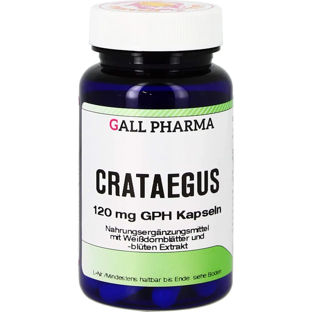 Crataegus 120 mg Gph Kapseln 30 St