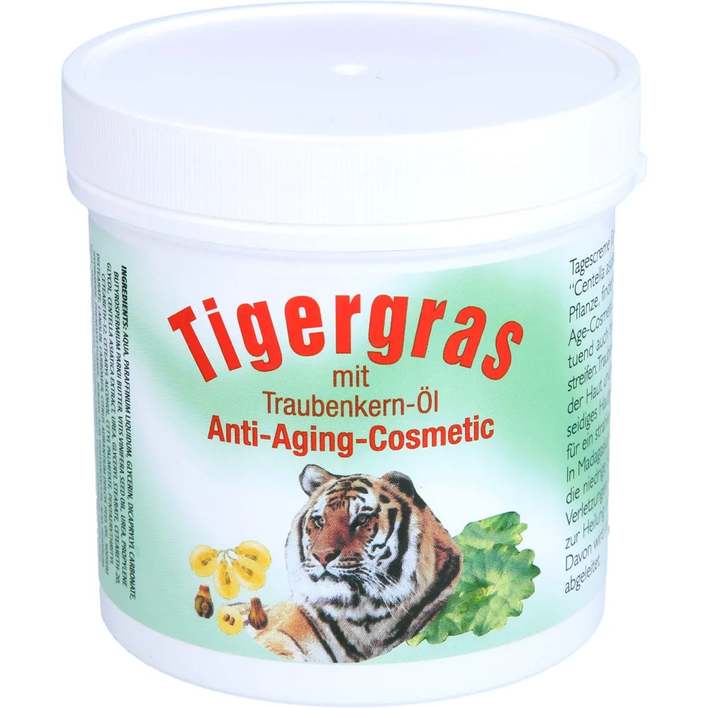 Tigergras Creme m.Traubenkernöl 250 ml