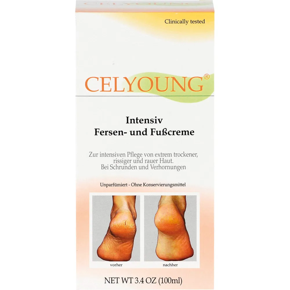 Celyoung Intensiv Fersen- und Fußcreme 100 ml