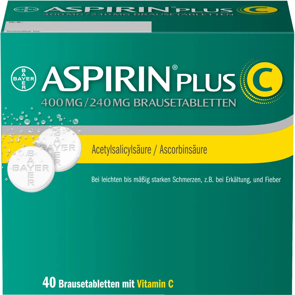Aspirin plus C Brausetabletten 40 St