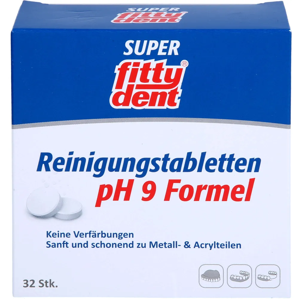 Fittydent super Reinigungstabletten 32 St