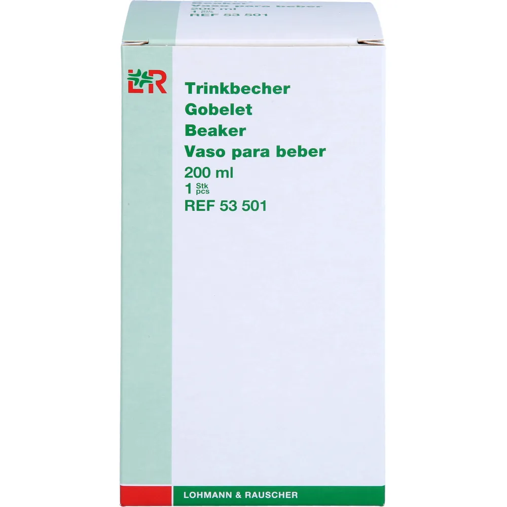 Trinkbecher mit 2 Deckeln 1 St