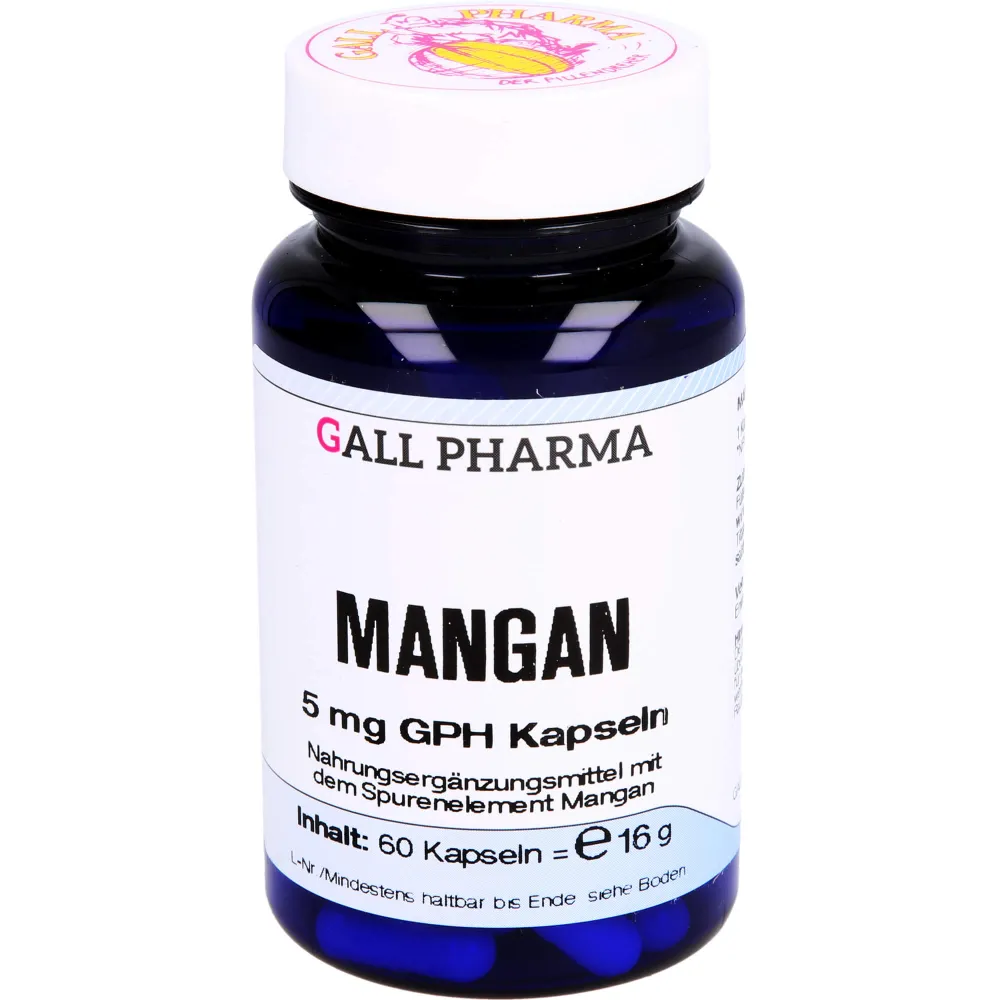 Mangan 5 mg Gph Kapseln 60 St