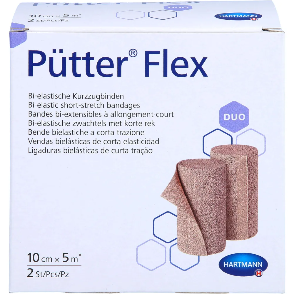 Pütter Flex Duo Binde 10 cmx5 m 2 St