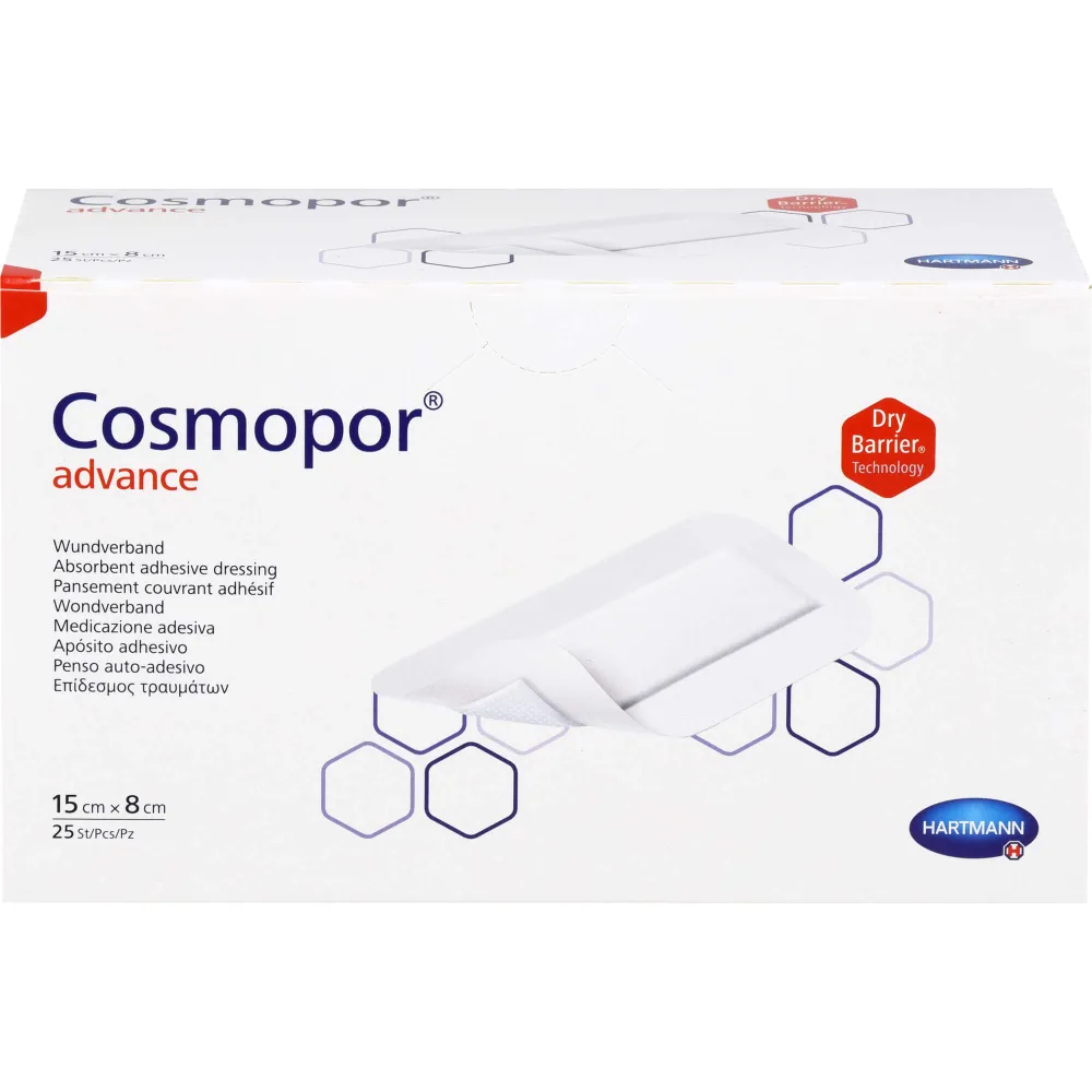 Cosmopor Advance Wundverband 8x15 cm 25 St