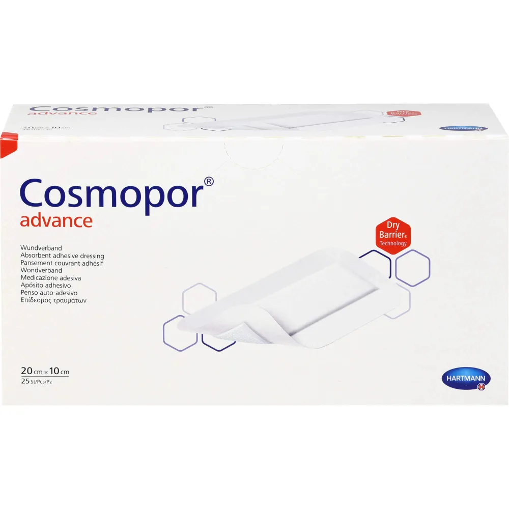Cosmopor Advance Wundverband 10x20 cm 25 St