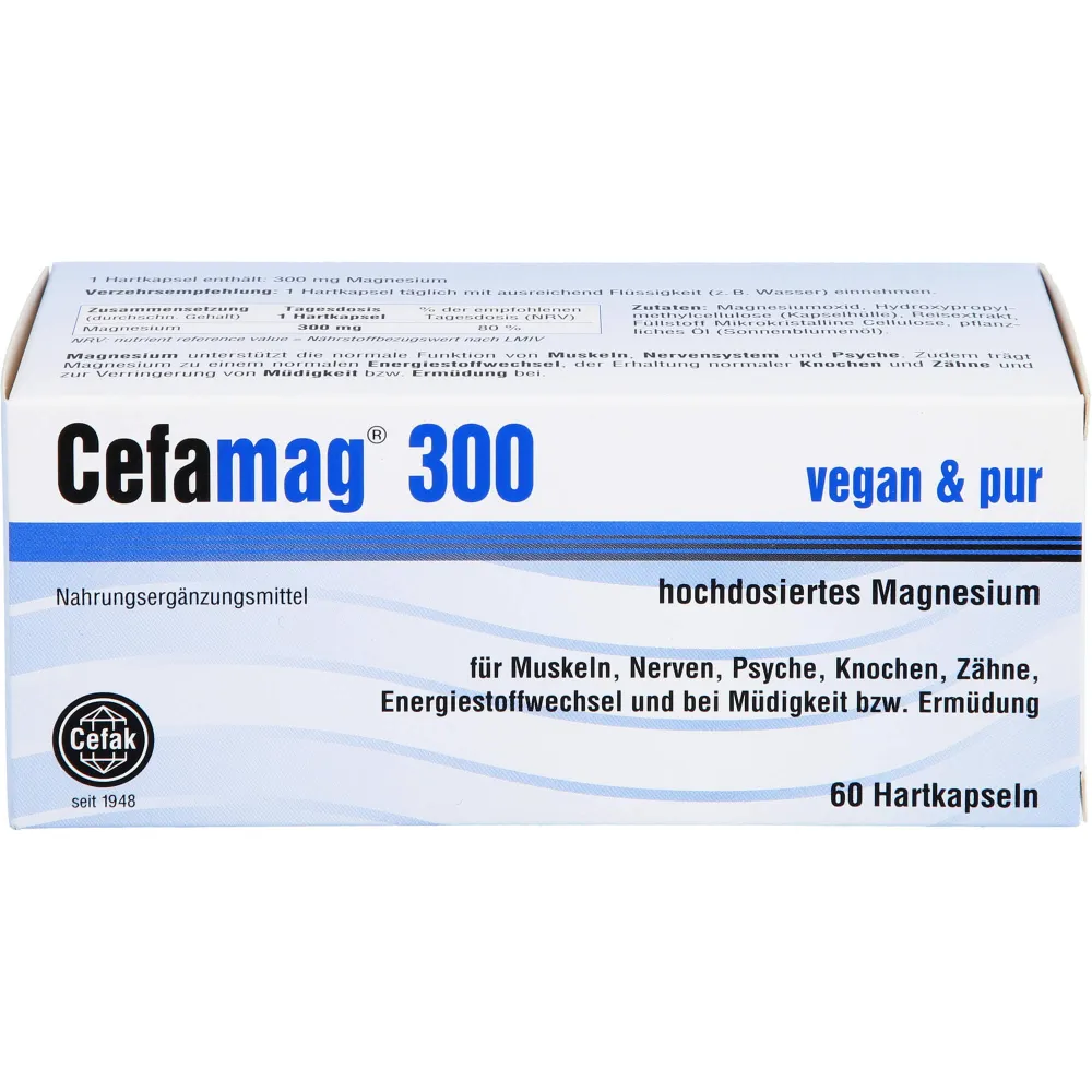 Cefamag 300 Hartkapseln 60 St