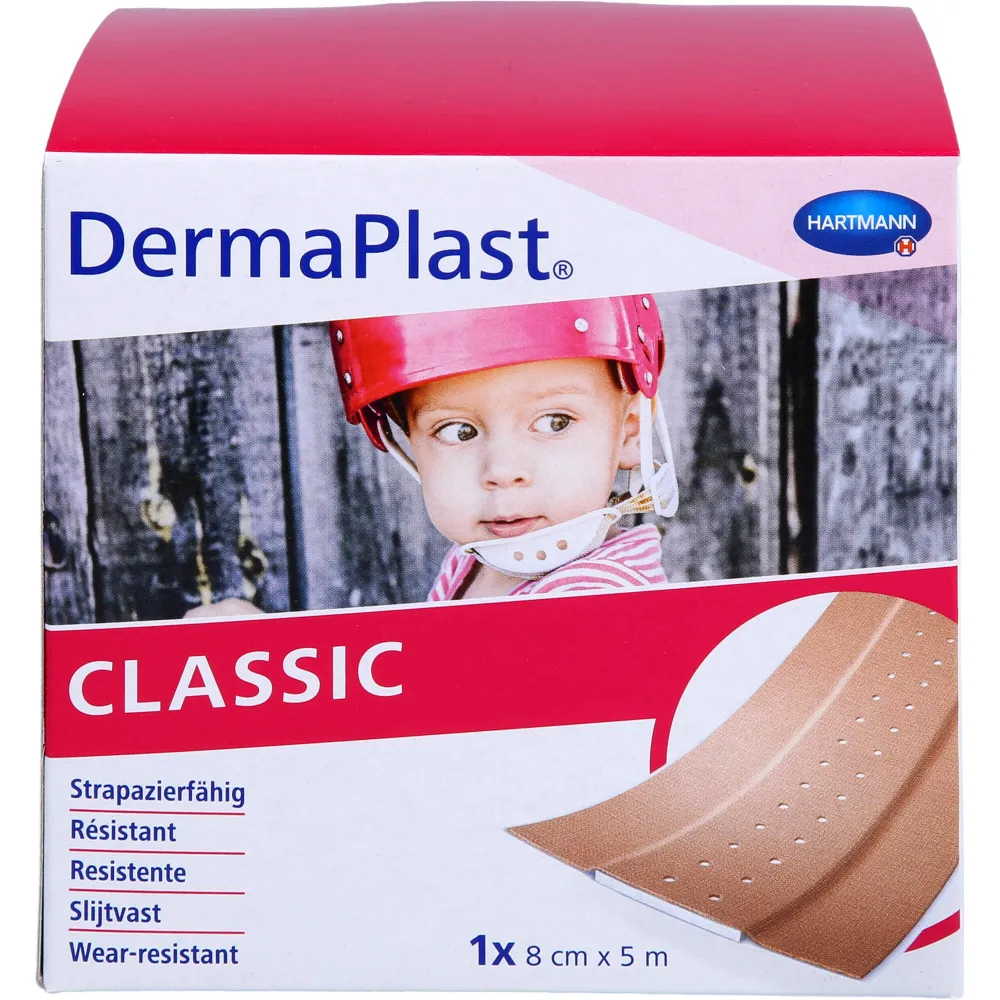 Dermaplast Classic Wundpflaster 8 cmx5 m 1 St