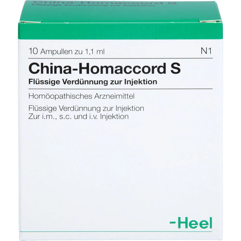 China Homaccord S Ampullen 10 St