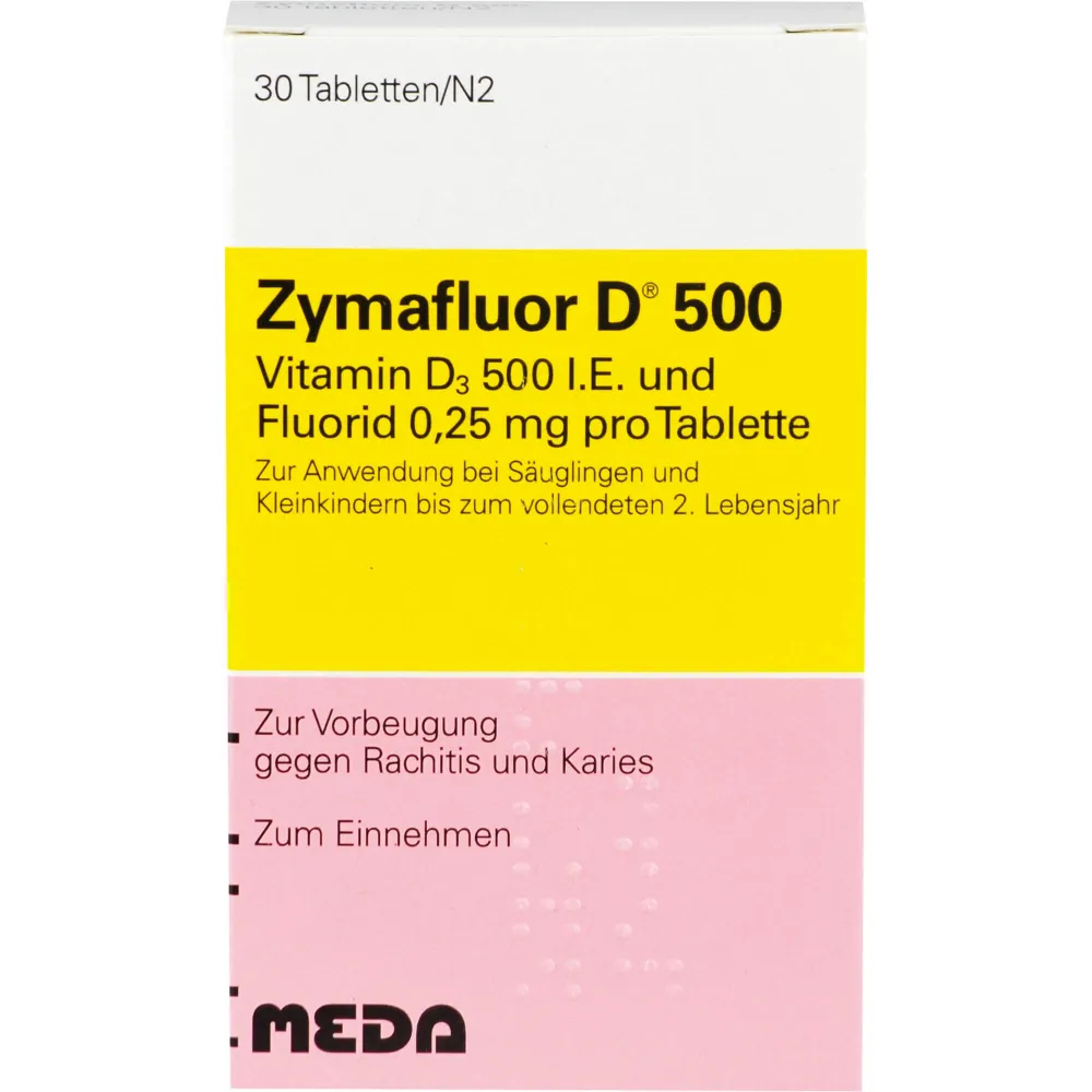 Zymafluor D 500 Tabletten 30 St