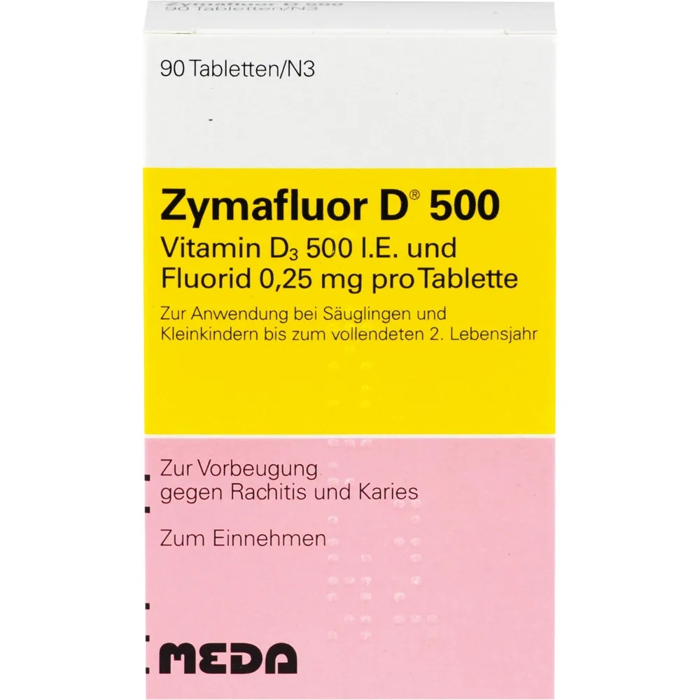 Zymafluor D 500 Tabletten 90 St