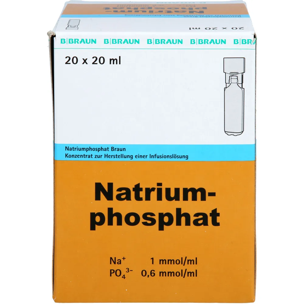 Natriumphosphat Braun Mpc Infusionslösungskonz. 400 ml