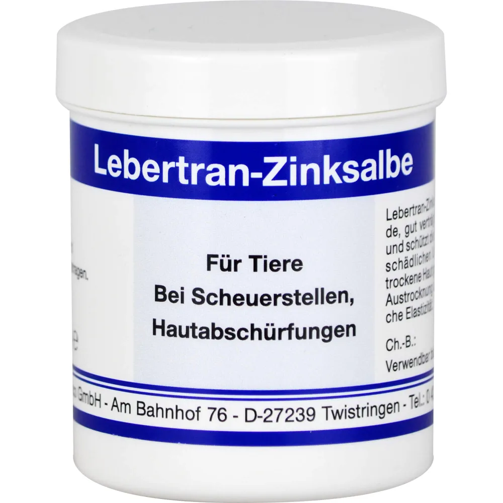 Lebertran Zinksalbe vet. 100 g
