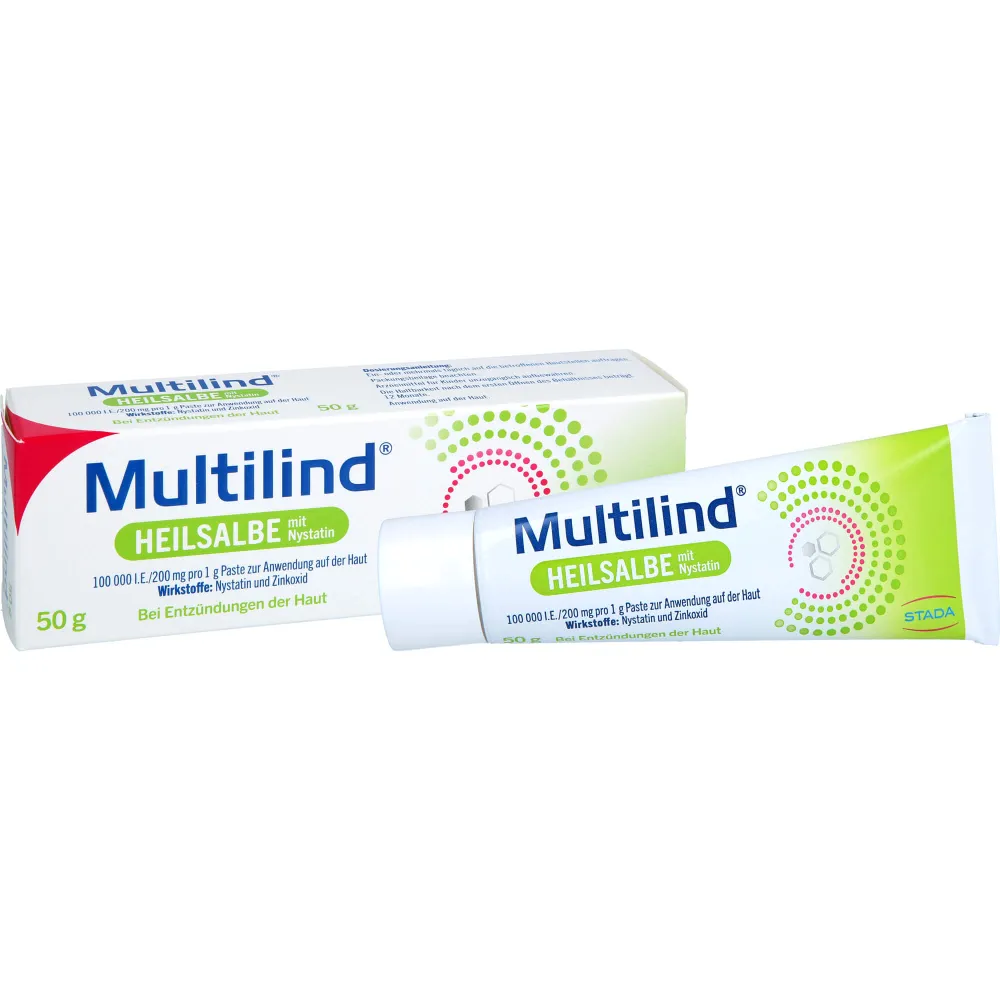 Multilind Heilsalbe m.Nystatin u.Zinkoxid 50 g