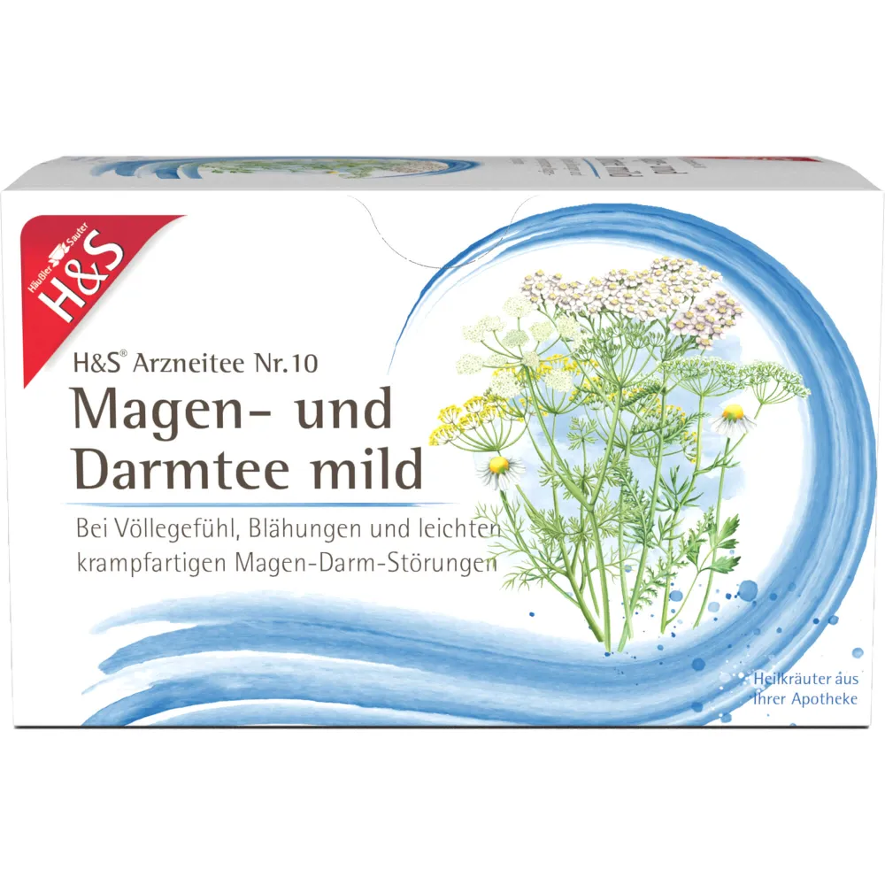 H&S Magen- und Darmtee mild Filterbeutel 40 g