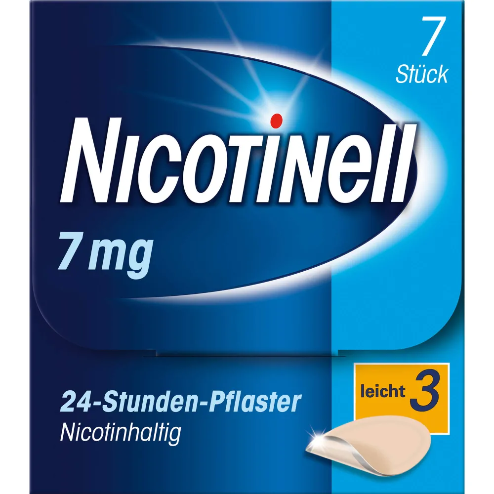 Nicotinell 7 mg/24-Stunden-Pflaster 17,5mg 7 St