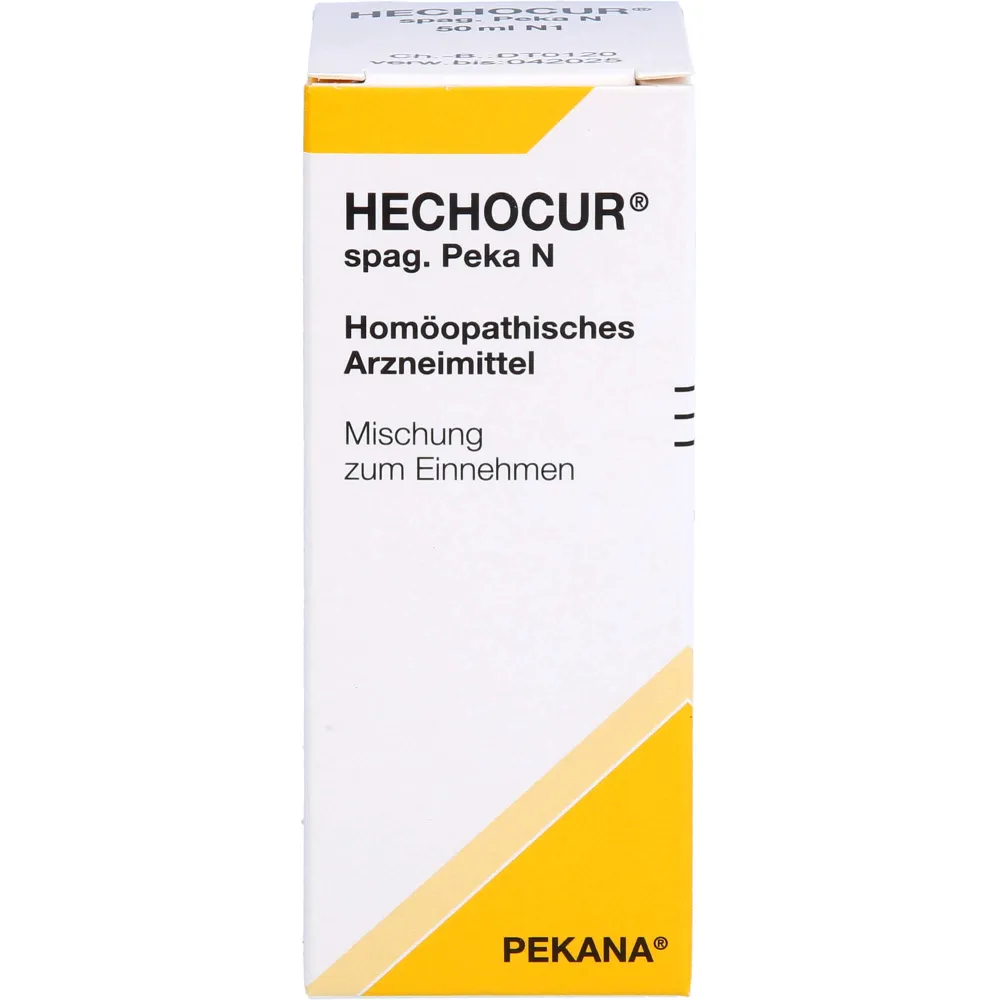 Hechocur spag.Peka N Tropfen 50 ml