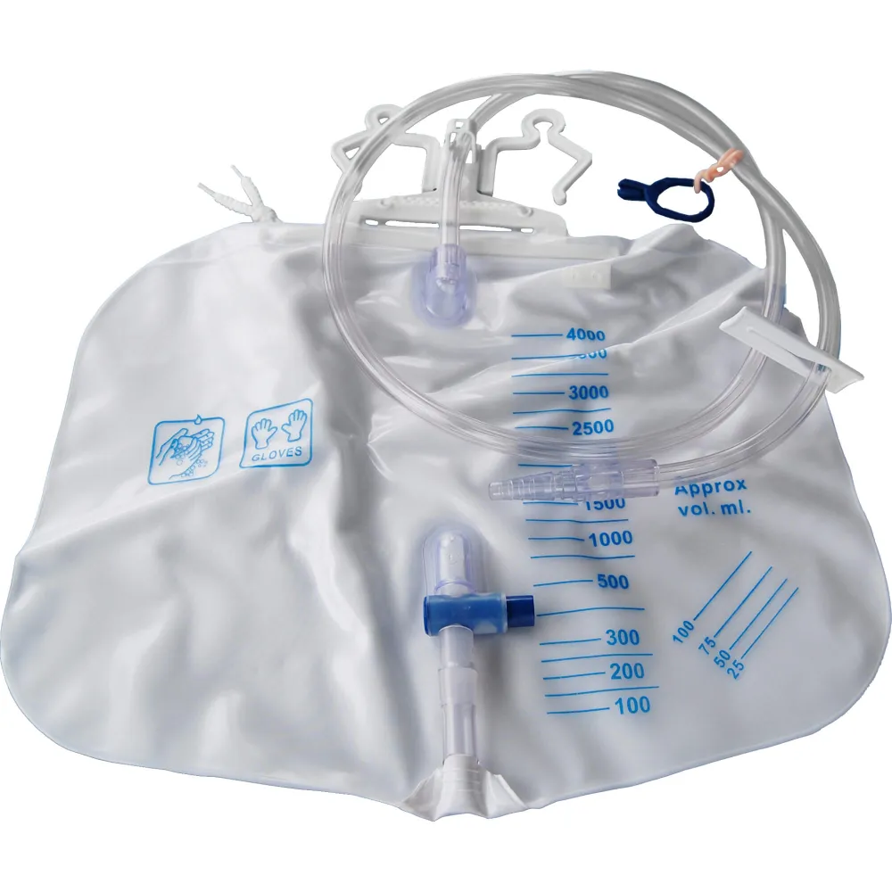 Urinbeutel steril 4 l 100 cm Schlauch 1 St