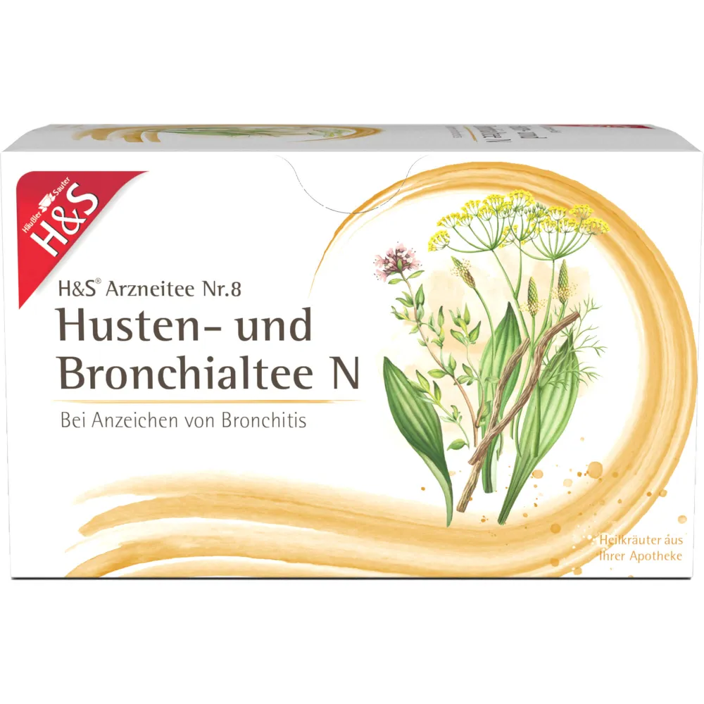H&S Husten- und Bronchialtee N Filterbeutel 40 g