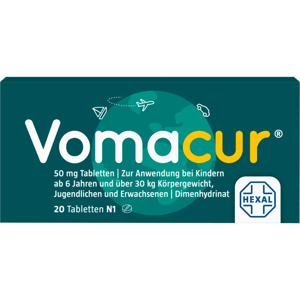 Vomacur Tabletten 20 St