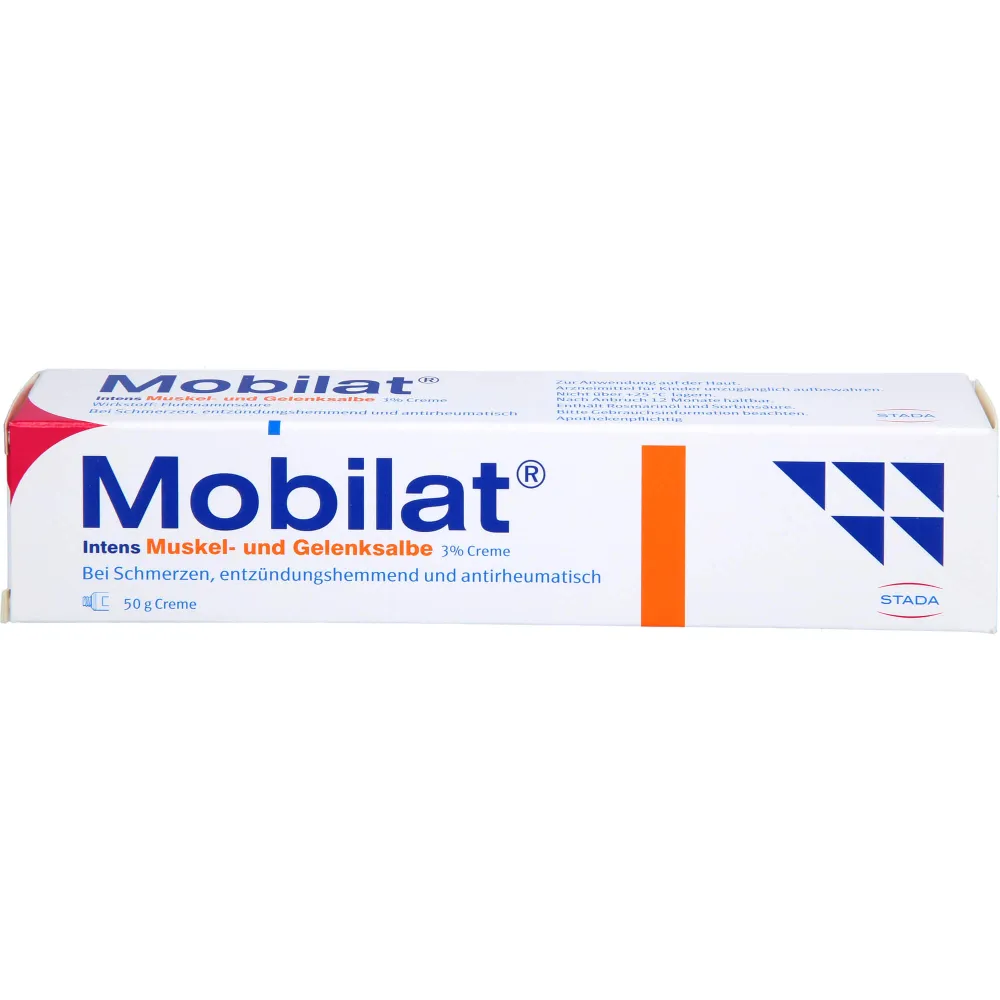 Mobilat Intens Muskel- und Gelenksalbe 3% Creme 50 g