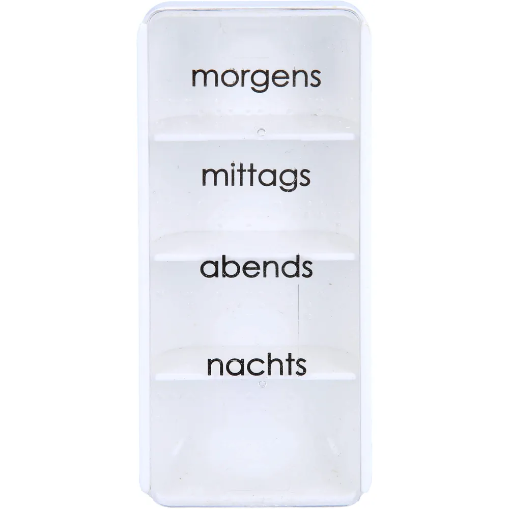 Tablettendose morgens/mittags/abends/nachts 1 St