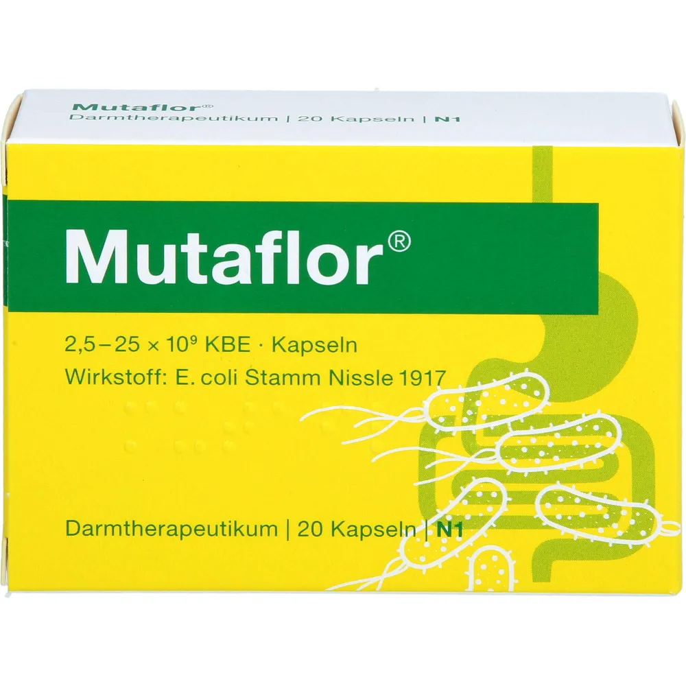 Mutaflor magensaftresistente Hartkapseln 20 St