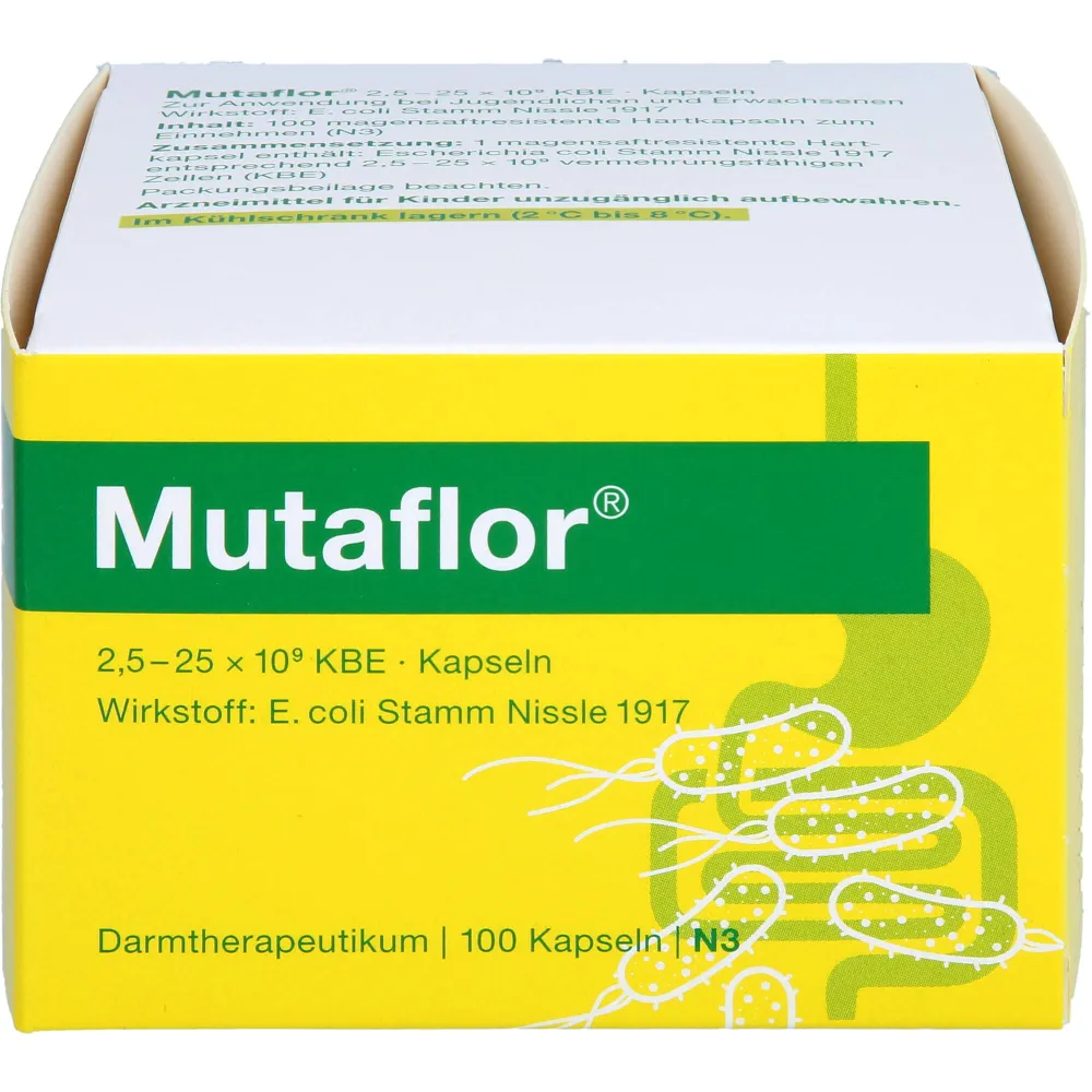 Mutaflor magensaftresistente Hartkapseln 100 St