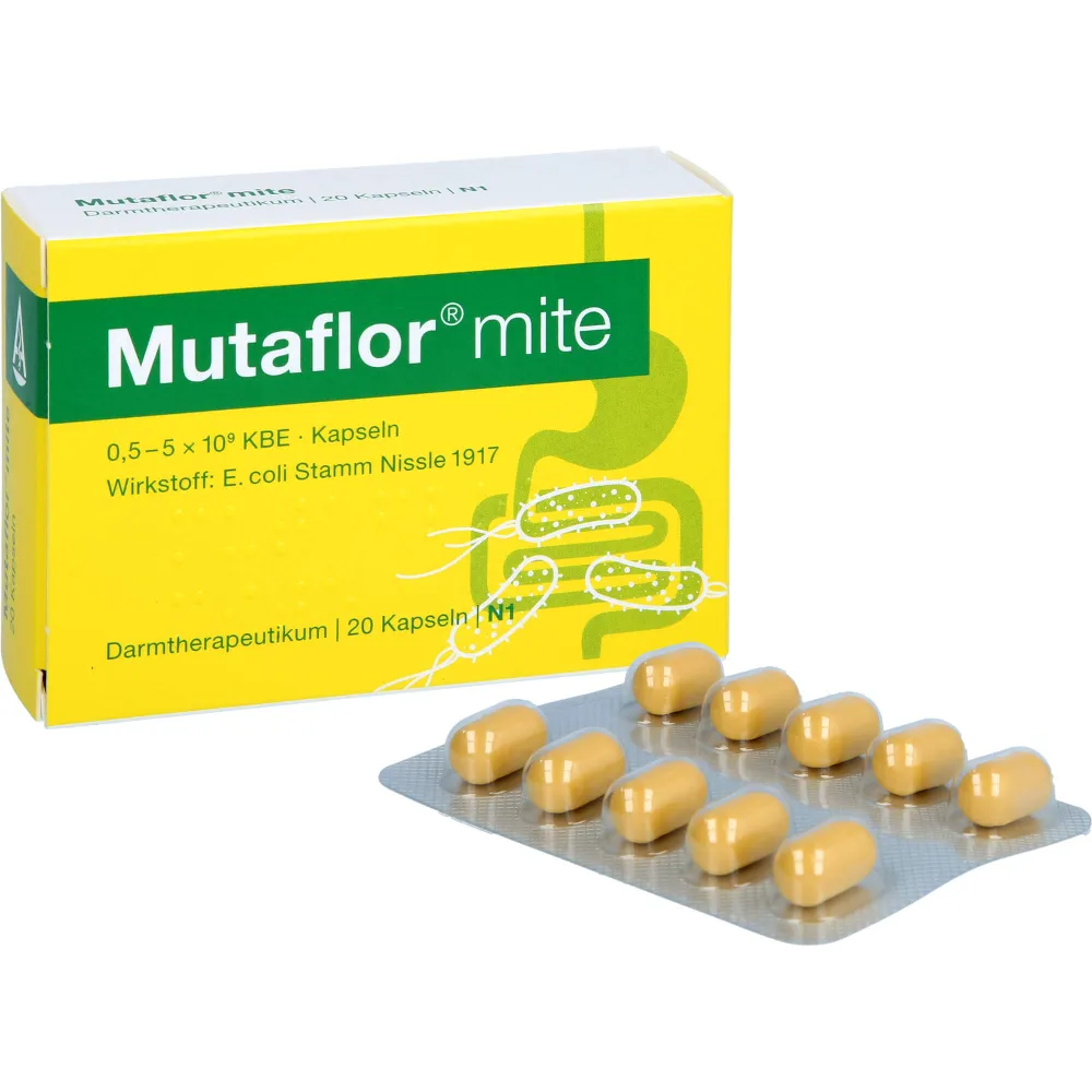 Mutaflor mite magensaftresistente Hartkapseln 20 St