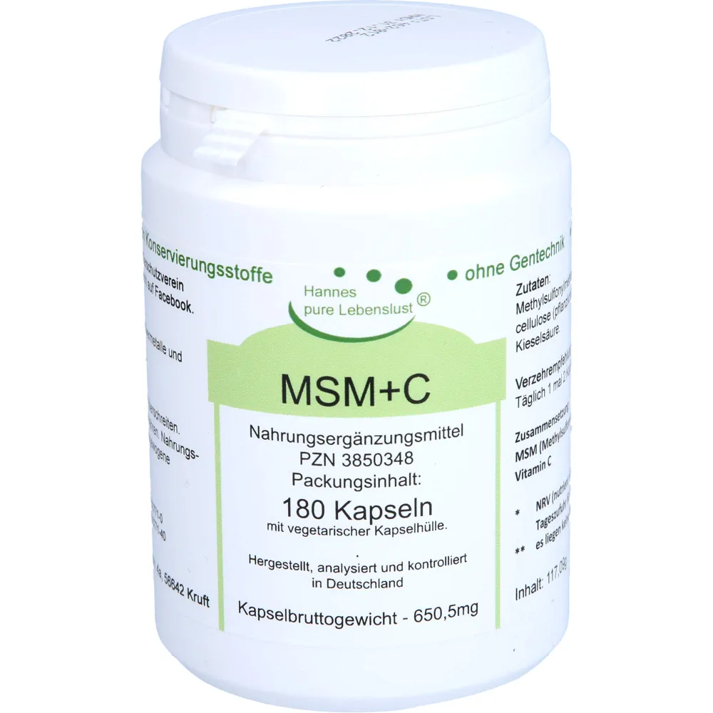 Msm+Biopep Vegi Kapseln 180 St