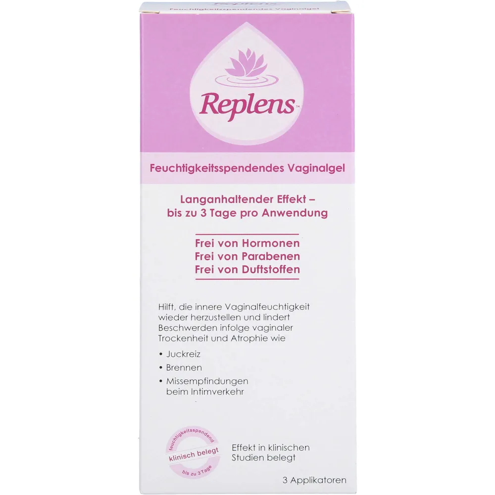 Replens Vaginalgel vorgefüllte Applikatoren 3 St