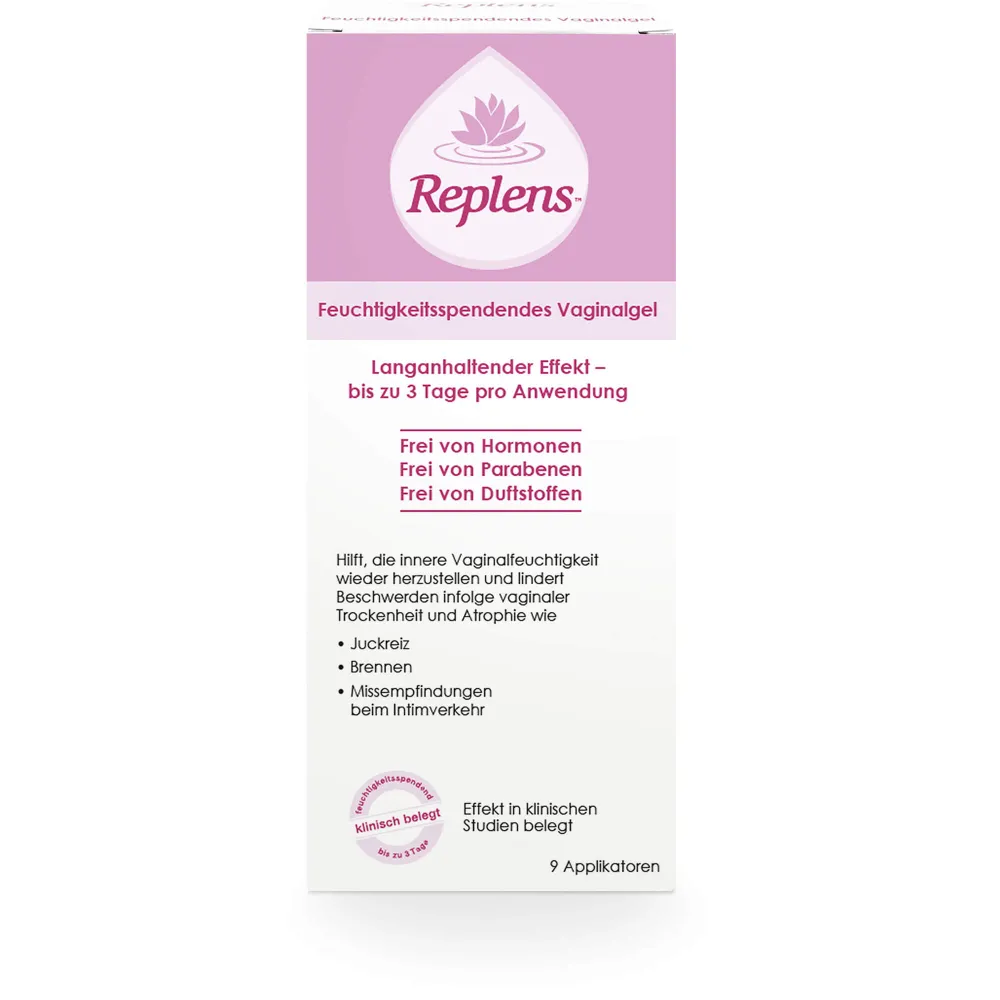 Replens Vaginalgel vorgefüllte Applikatoren 9 St