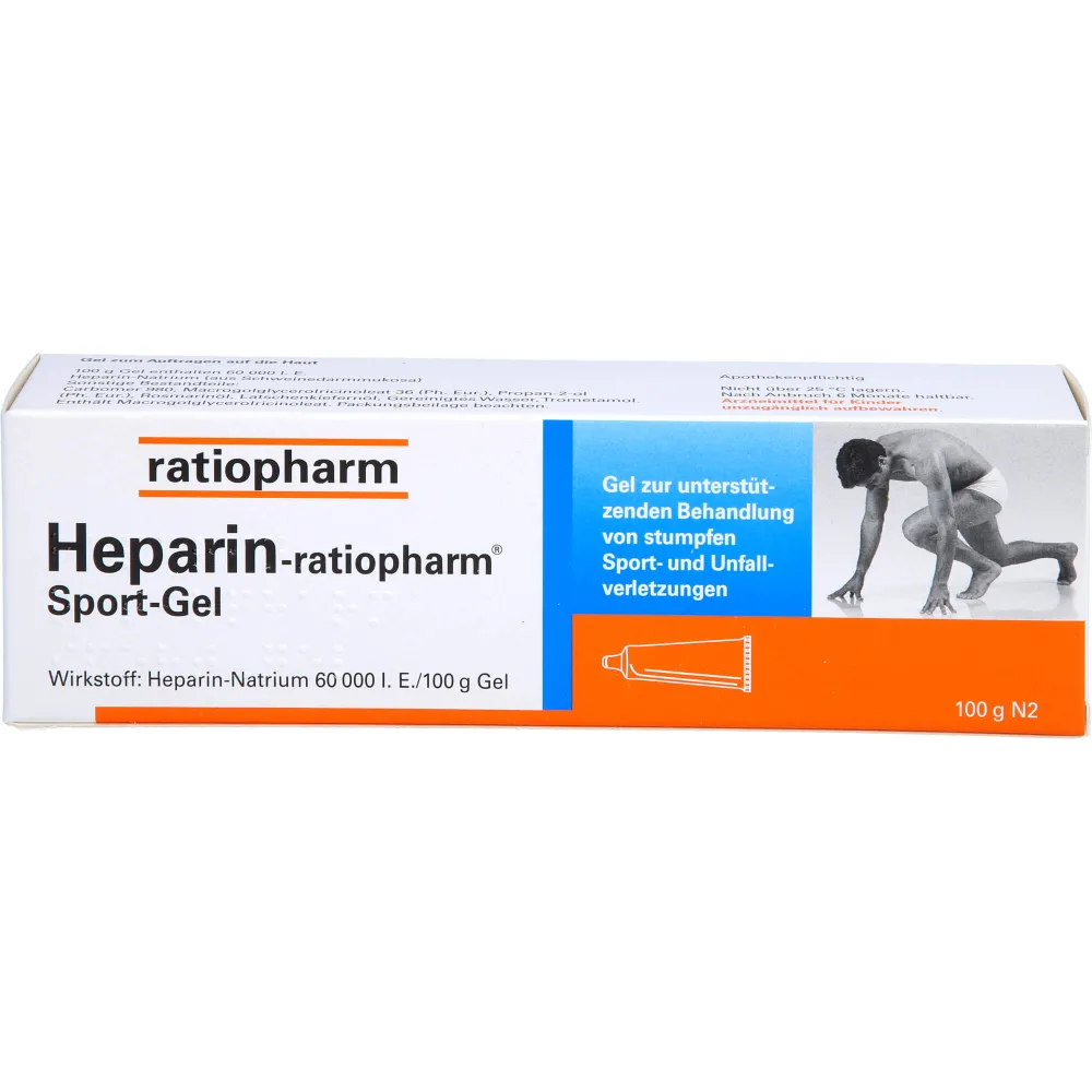 Heparin-Ratiopharm Sport Gel 100 g