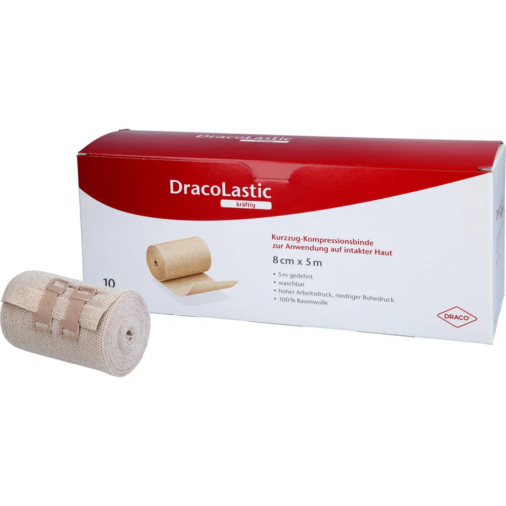 Dracolastic Idealb.kräftig 8 cm hautf.lose 10 St