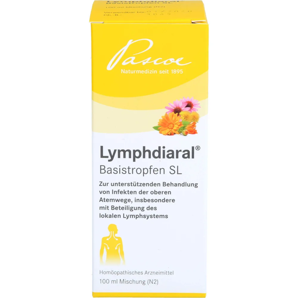 Lymphdiaral Basistropfen Sl 100 ml