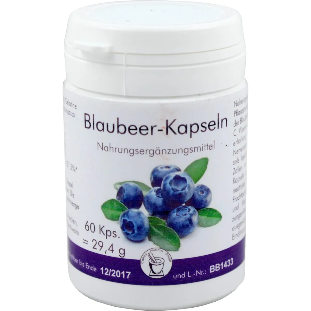 Blaubeer Kapseln 60 St