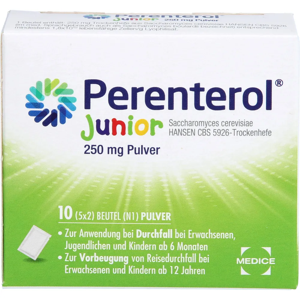 Perenterol Junior 250 mg Pulver Btl. 10 St