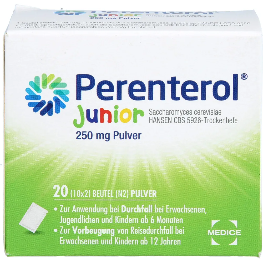 Perenterol Junior 250 mg Pulver Btl. 20 St