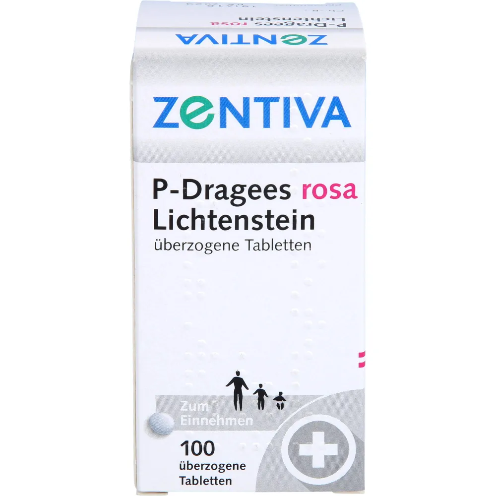 P Dragees rosa 100 St