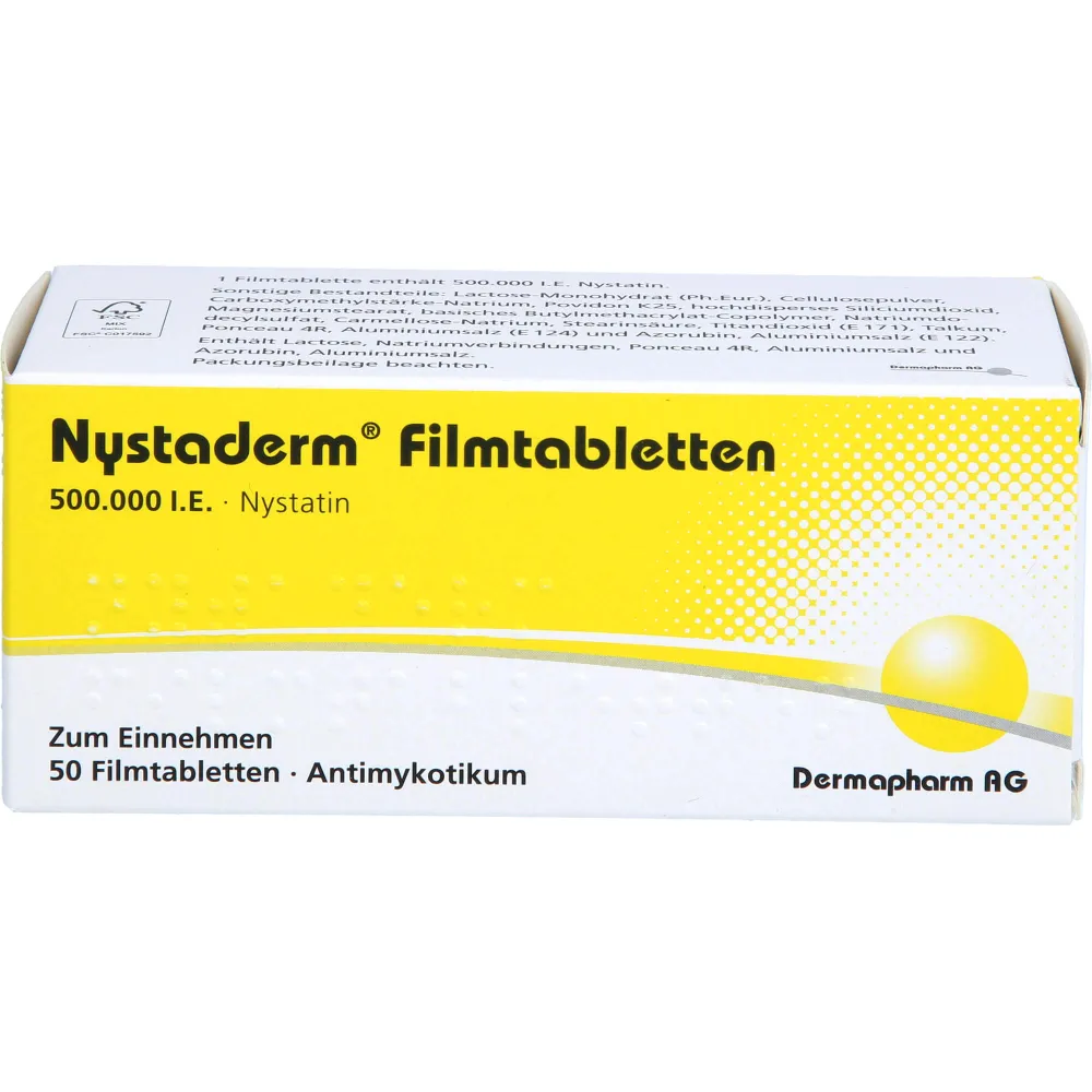 Nystaderm Filmtabletten 50 St