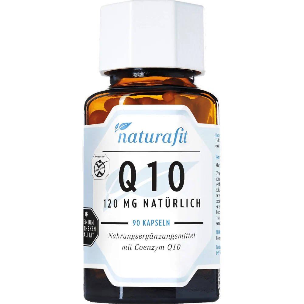 Naturafit Q10 120 mg Kapseln 90 St