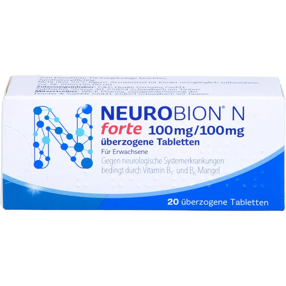 Neurobion N forte überzogene Tabletten 20 St