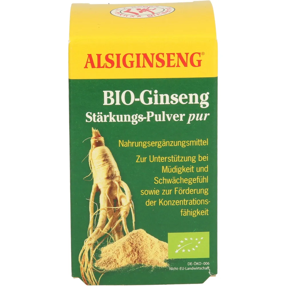Alsiginseng Stärkungspulver pur 30 g