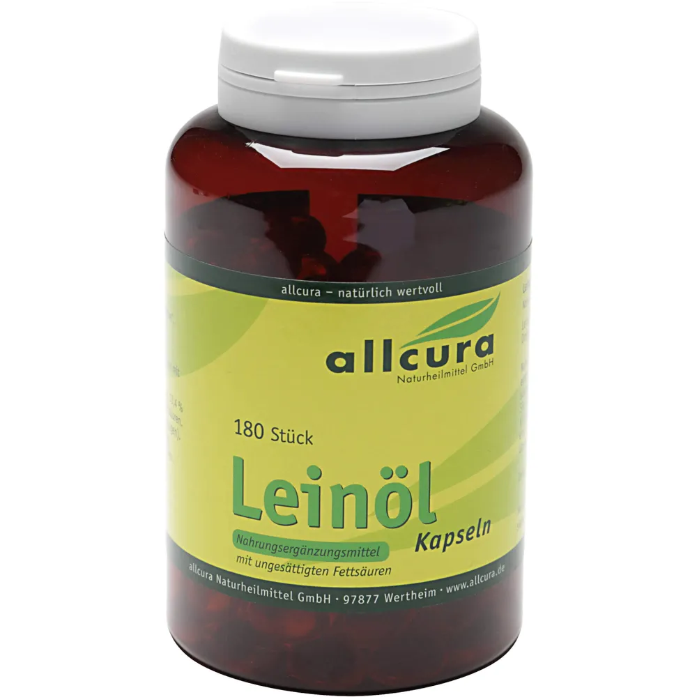 Leinöl Kapseln 180 St