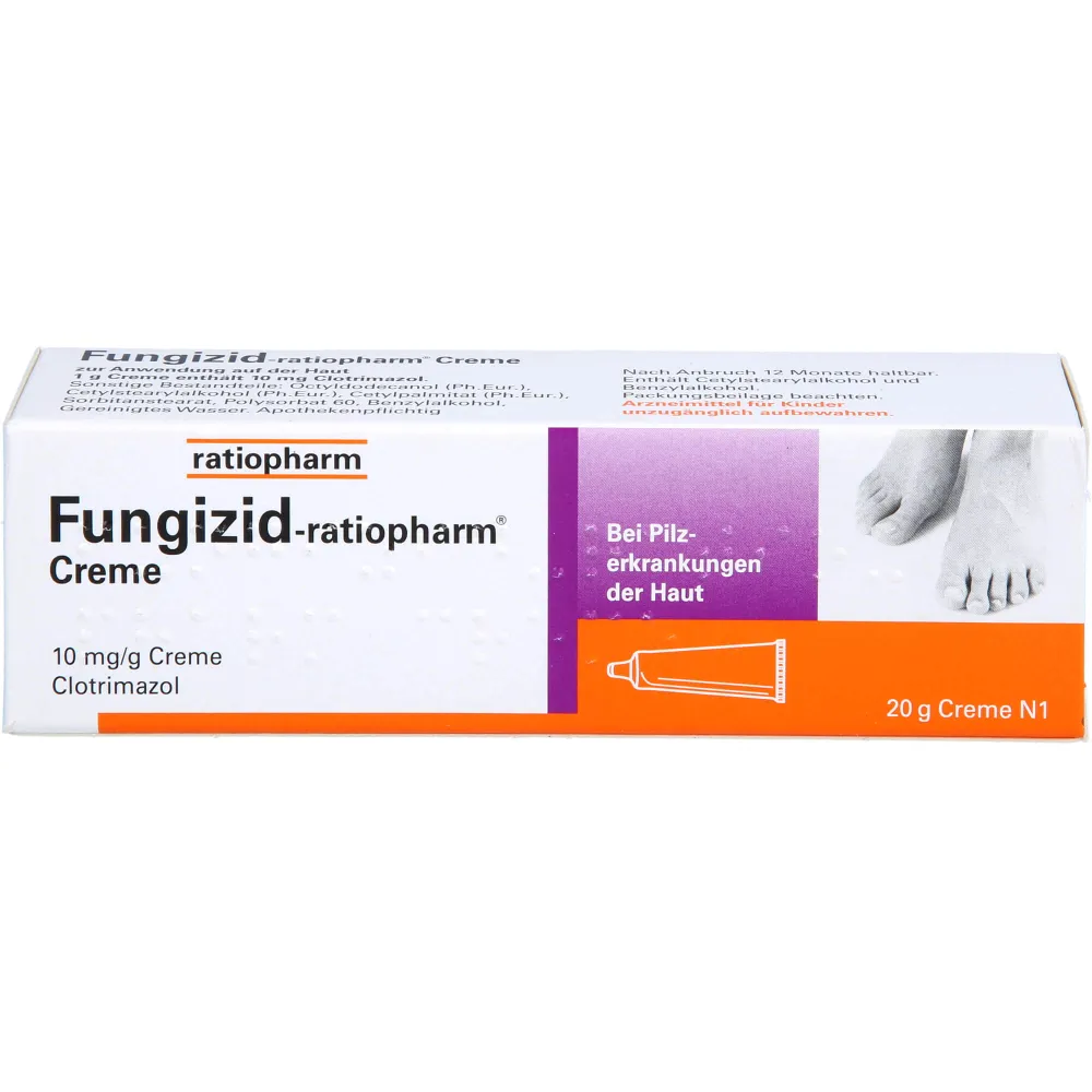 Fungizid-ratiopharm Creme 20 g