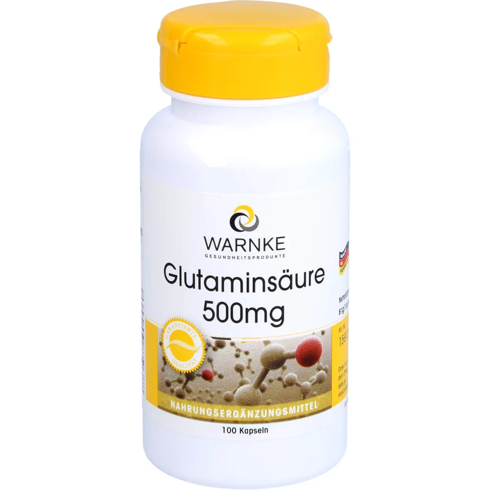 Glutaminsäure 500 mg Kapseln 100 St