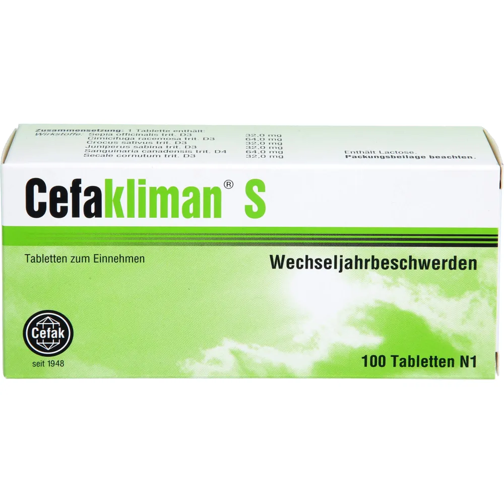 Cefakliman S Tabletten 100 St