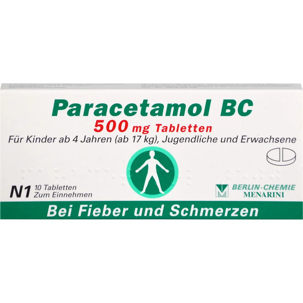 Paracetamol Bc 500 mg Tabletten 10 St