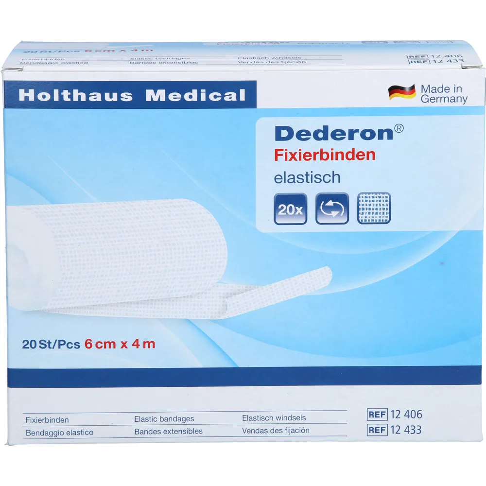 Fixierbinde Dederon 6 cmx4 m 20 St
