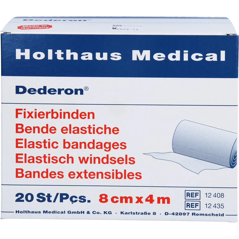 Fixierbinde Dederon 8 cmx4 m 20 St